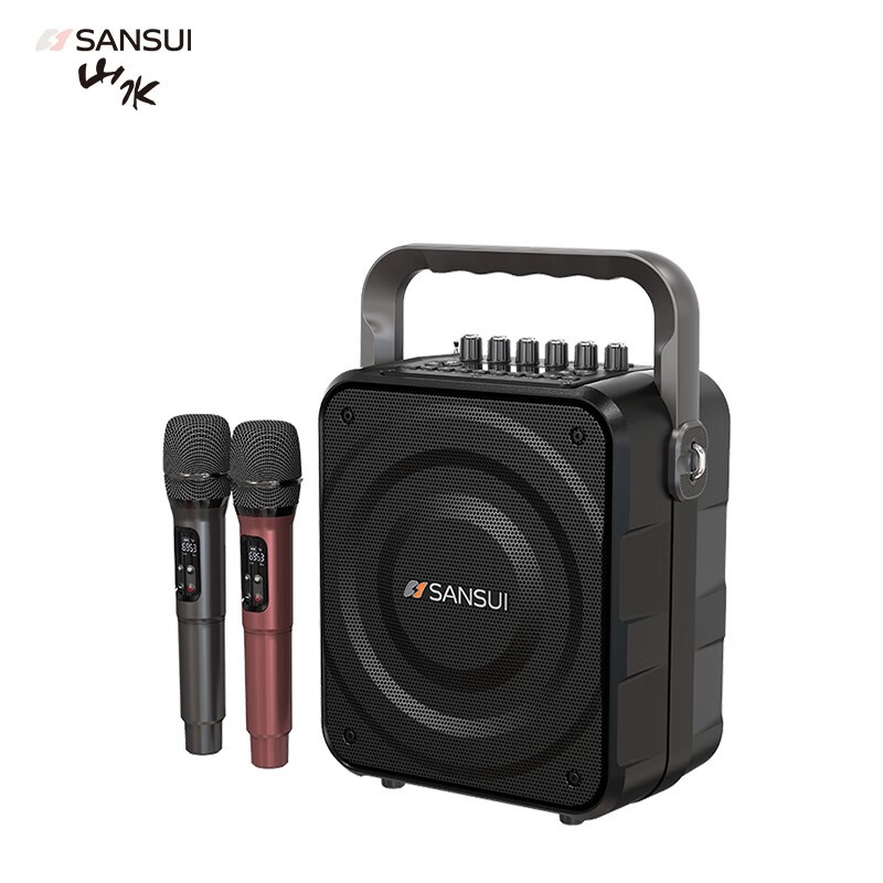 山水（SANSUI）K58 无线蓝牙音箱 户外大音量 便携式带麦克风