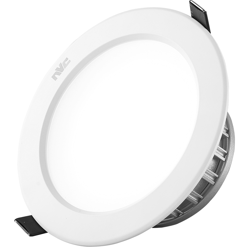雷士照明LED筒灯嵌入式天花灯 卧室客厅家用12W开孔10 12公分