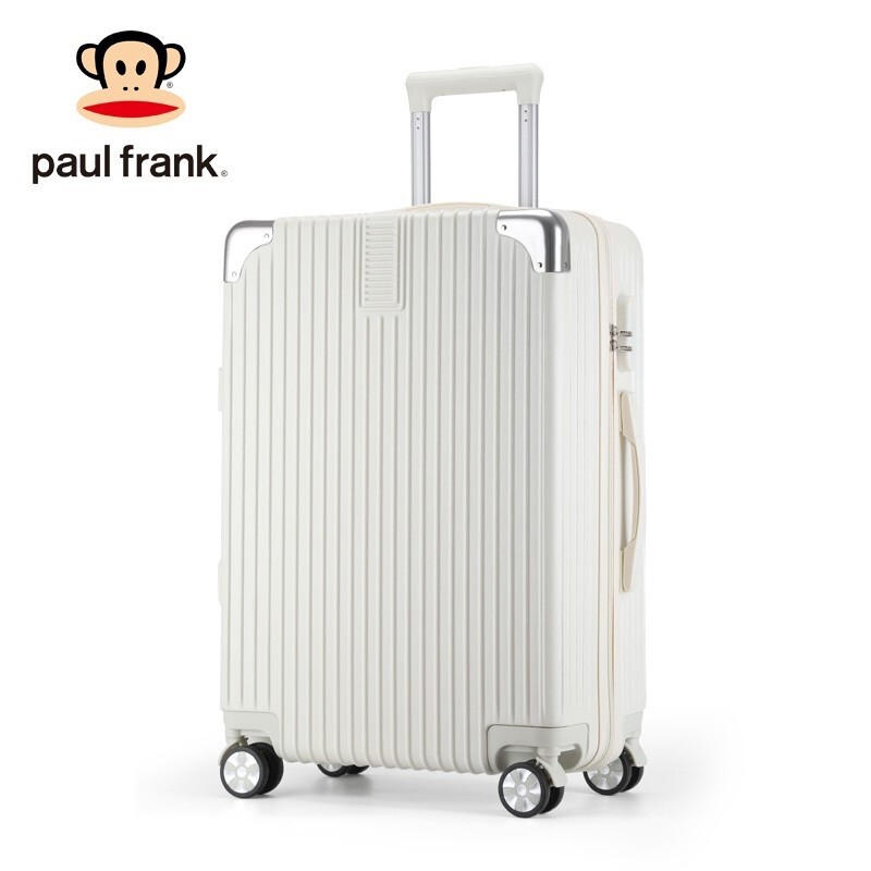 大嘴猴(Paul Frank)拉杆箱行李箱女男旅行箱铝框26英寸万向轮