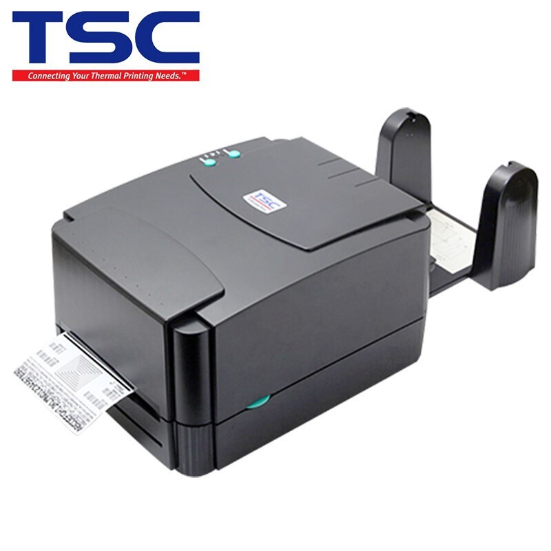TSC TTP-244PRO不干胶标签机条码打印机 固定资产标签打印机